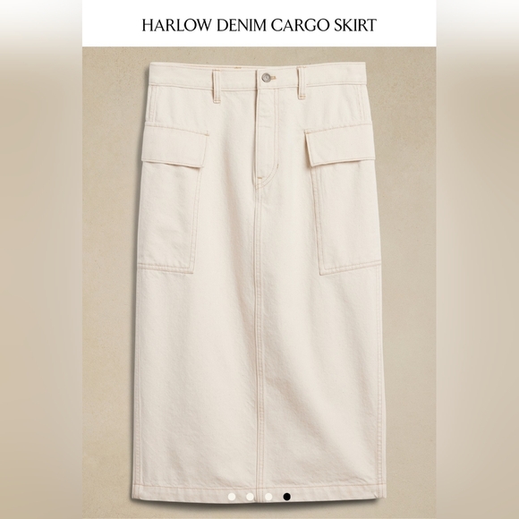 Banana Republic Dresses & Skirts - Banana Republic Harlow Denim Cargo skirt, size 10
